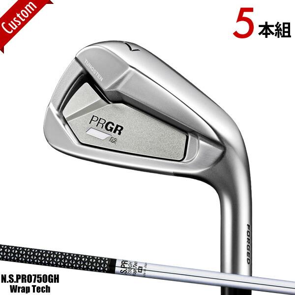 PRGR（プロギア） カスタム 02 アイアン 2023 5本セット #6-#9,PW N.S.