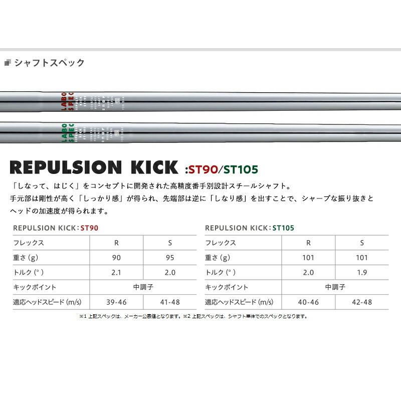 【カスタム】赤オノフ アイアン 2024年モデル 5本セット(#6-#9,PW) LABO SPEC ST90/105 シャフト装着仕様｜attractgolf｜03