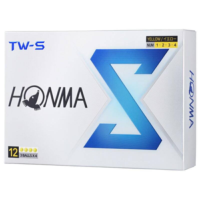 HONMA GOLF（本間ゴルフ） 【即納】 3ダース TW-S ゴルフボール 2024