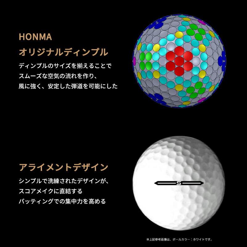 HONMA GOLF（本間ゴルフ） 【即納】 3ダース TW-S ゴルフボール 2024