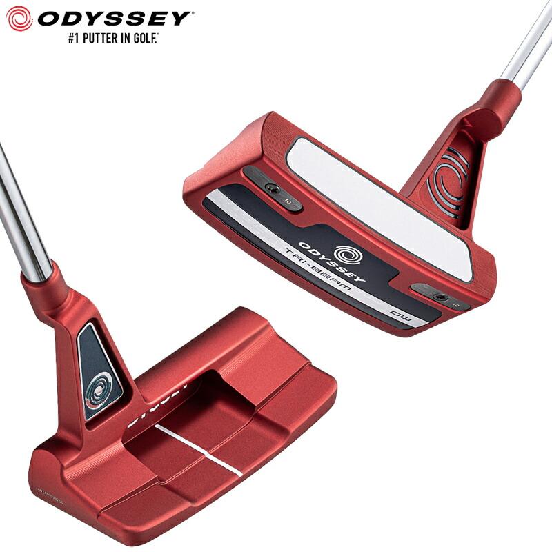 オデッセイ トライビーム パター レッド DW (ダブルワイド) 34インチ 