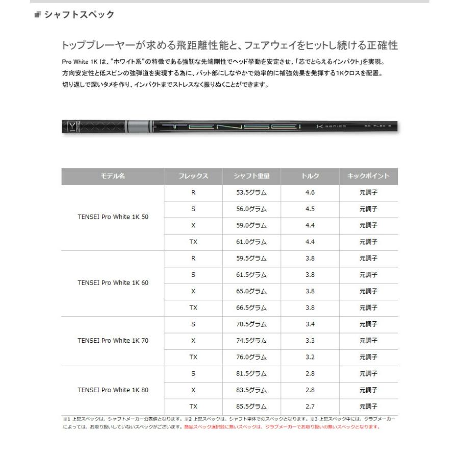 【カスタム】キャロウェイ APEX UW ユーティリティウッド 2023年モデルテンセイ プロ ホワイト 1K シャフト装着仕様#Callaway#エイペックス#TENSEI Pro White 1K｜attractgolf｜03