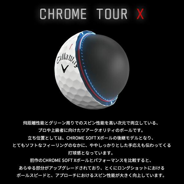 CHROME SOFT 【即納】 3ダース キャロウェイ クロムツアー X