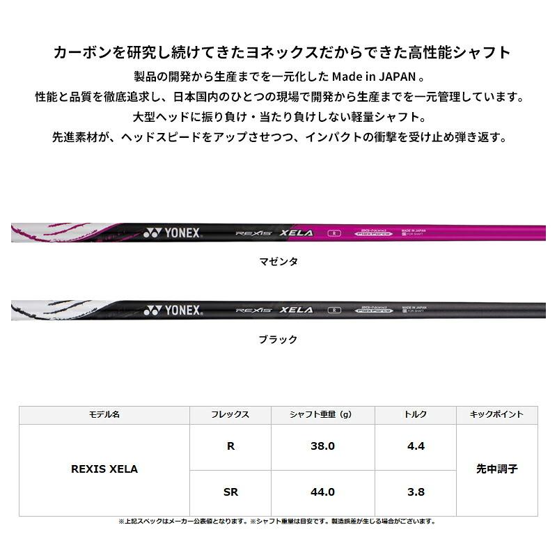 メーカー正規カスタムオーダー ヨネックス EZONE GT アイアン 2024年モデル 単品販売 レクシス キセラ シャフト装着仕様の画像