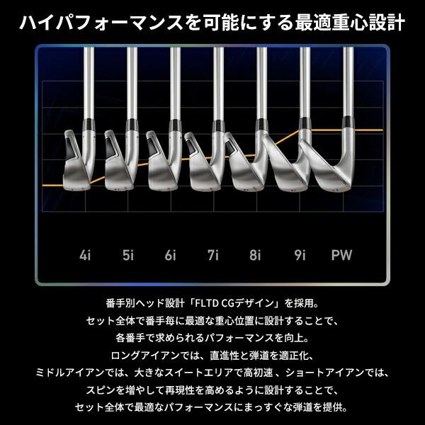 【カスタム】左用 テーラーメイド Qi10 アイアン 2024年モデル 5本セット (#6-#9,PW) N.S.PRO950GH neo シャフト装着仕様 (Qi10/レフティ)｜attractgolf｜12