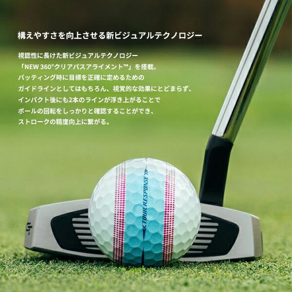 TaylorMade 【即納】 3ダース テーラーメイド ツアーレスポンス ボール 