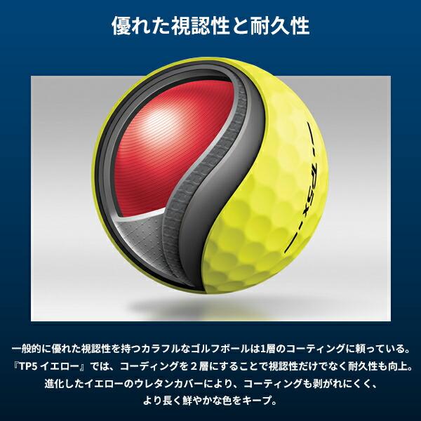 【新品】Taylor Made TP5 3ダース 2024年最新 ゴルフボール TP5 【3ダースセット】テーラーメイド ゴルフボール 3ダース(36球