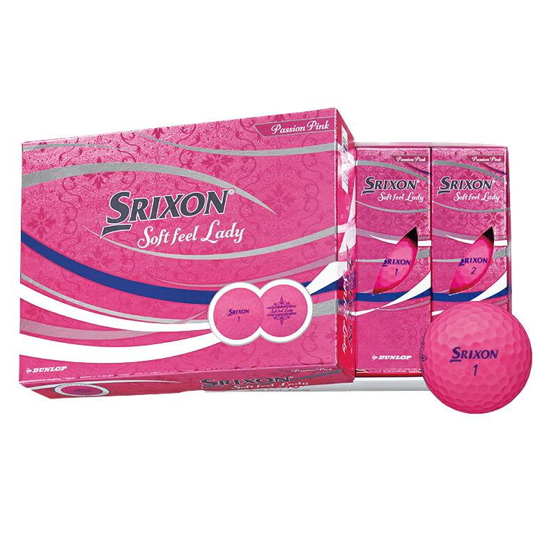 【2ダース】ダンロップ スリクソン NEW SOFTFEEL LADY ボール 2ダース/24個入り（全2色）#SRIXON女性用ニューソフトフィールレディ2021｜attractgolf｜03