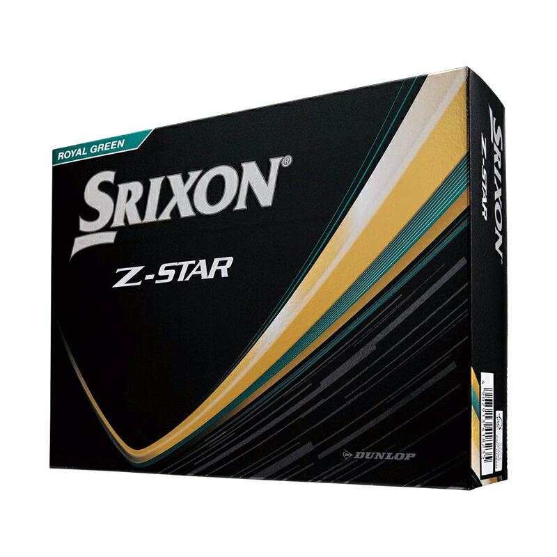 【新品】DUNLOP(ダンロップ)Srixon Z-STARロイヤルグリーン3箱 Z-STAR 【即納】 スリクソン Zスター ロイヤルグリーン 2025 3ダース