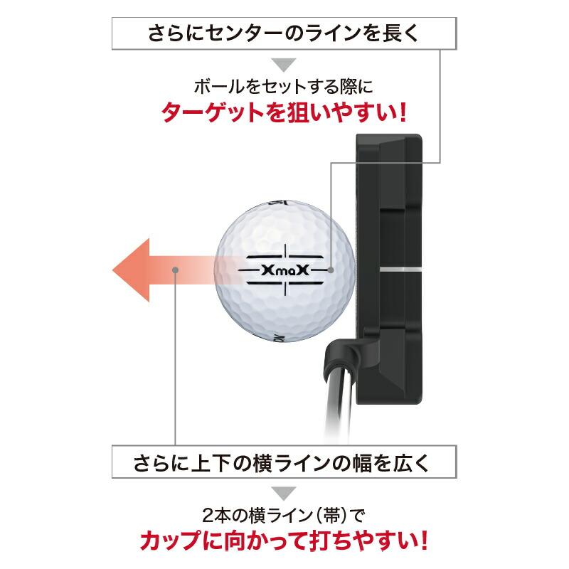 SRIXON 【即納】 3ダース スリクソン エックス マックス ホワイト 2024