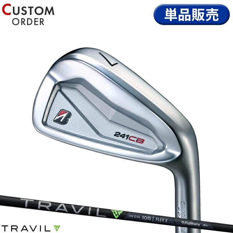 美品 ブリヂストン 241cb TRAVIL 95S メーカーカスタム BRIDGESTONE GOLF ブリヂストンゴルフ 241CB アイアン5本セット(＃6