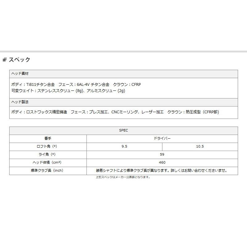 【早い者勝ち！】 【カスタム】ブリヂストンゴルフ B2HT ドライバー スピーダー NX シャフト装着仕様 (2023-2024年モデル) #SPEEDER NX 【DGJ1170750300】(40920円)