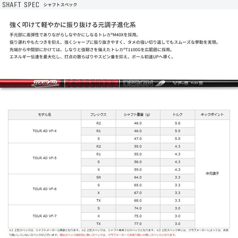 【カスタム】ブリヂストンゴルフ B2HT フェアウェイウッド 2023年モデル TOUR AD VF シャフト装着仕様 (ツアーAD VF)｜attractgolf｜03