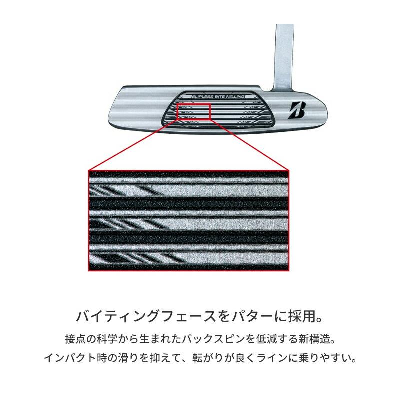TOUR B カスタム ブリヂストンゴルフ BP-2 パター 2024 B2PS1P ピン型