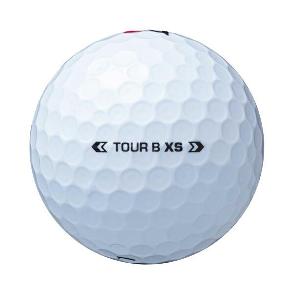 【2ダース/24個入り】ブリヂストンゴルフ TOUR B XS ボール 2024年モデル ホワイト (コーポレートカラー) (ツアーB XS)｜attractgolf｜04