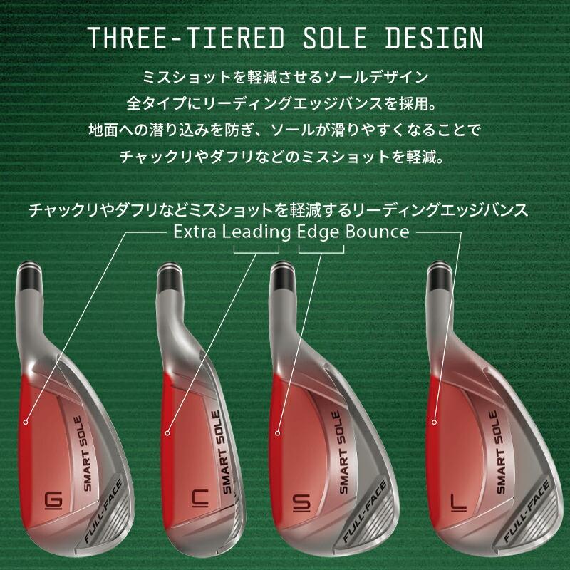 クリーブランド スマートソール フルフェース TYPE-L (ロブウェッジ) メンズ 2024年モデル スチールシャフト (SMART SOLE FULL-FACE)｜attractgolf｜10