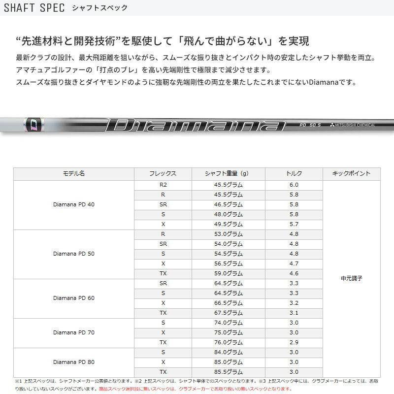 TOUR B カスタム ブリヂストン ドライバー用スリーブ付きシャフト 三菱