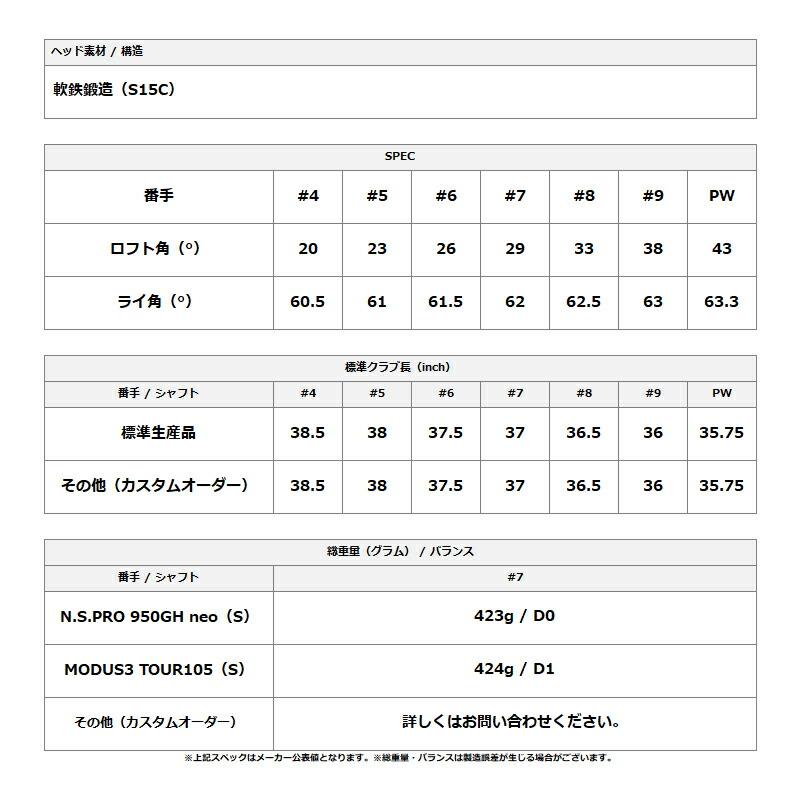 【受注生産】【正規品】 右打用 キャロウェイ X フォージド スター 単品アイアン フジクラ トラヴィル カスタムオーダー (2026)_1