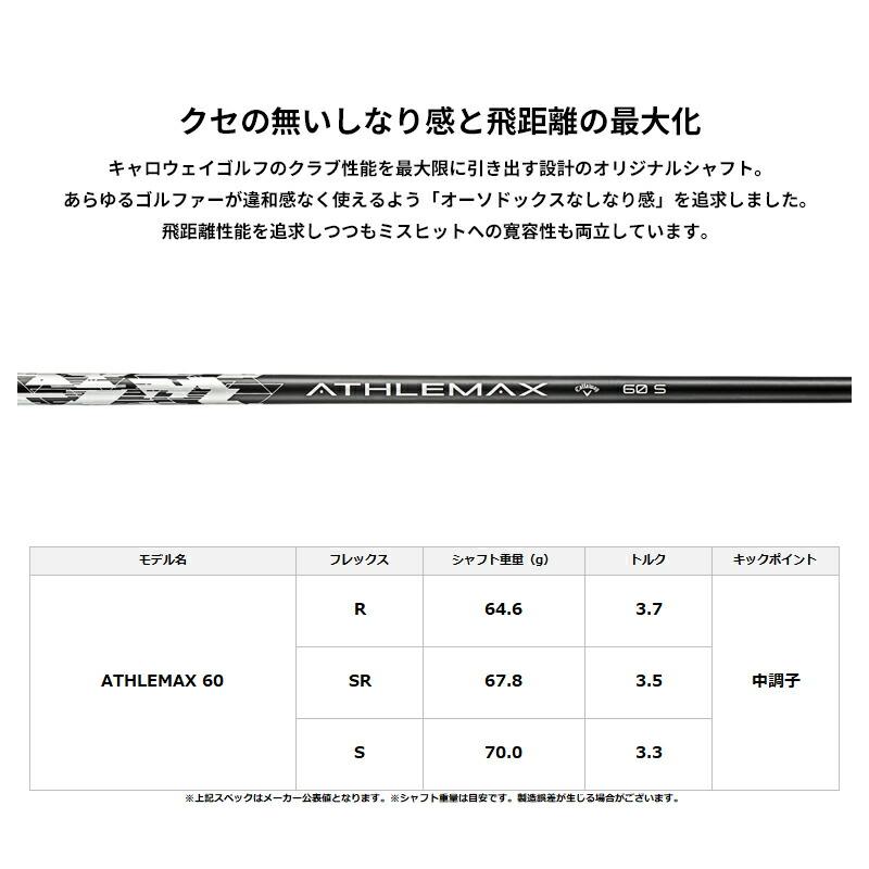 【正規品】【受注生産】右打用 キャロウェイ クアンタム マックスファスト アイアンセット 5本組 アスレマックス 60 カスタムオーダー (2026)_2