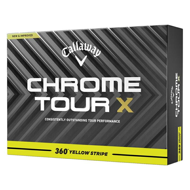 CHROME TOUR 【即納】キャロウェイ クロムツアーX 360度 イエロー