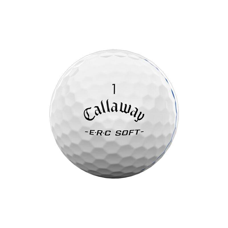 キャロウェイERCソフトトリプルトラックゴルフボールホワイト2ダース E.R.C 【即納】 キャロウェイ ERC ソフト ゴルフボール ホワイト