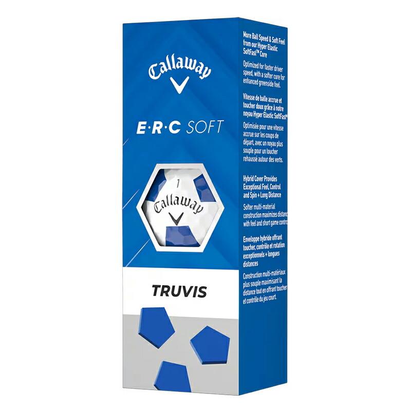 E.R.C 【即納】 キャロウェイ ERC ソフト ゴルフボール トゥルービス