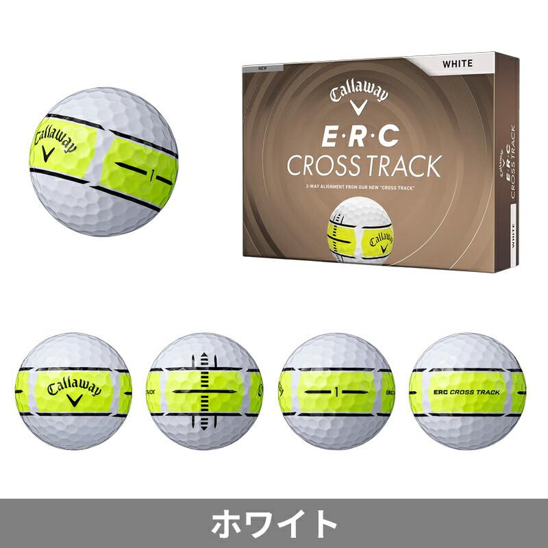 【新品未使用】★２ダースセット★E・R・C CROSS TRACK　ゴルフボール E.R.C 【即納】【正規品】 キャロウェイ ERC クロストラック ゴルフ