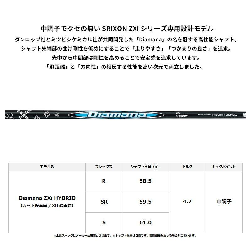 専用ページ ZXi 【取寄】 左用 ダンロップ スリクソン ハイブリッド 三菱