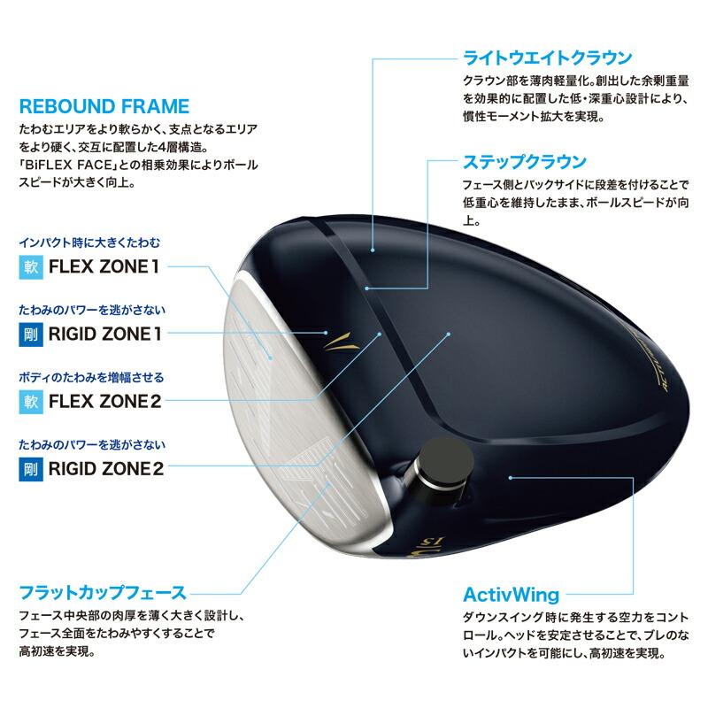 【即納】【正規品】【クリアランス】右打用 ダンロップ ゼクシオ エックス フェアウェイウッド ミヤザキ AX-3 インターナショナルモデル XXIO X-eks- (2023)の画像