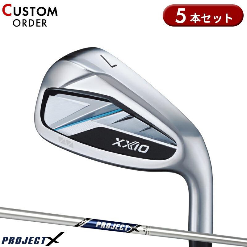 メーカーカスタムクラブ ダンロップ ゼクシオ 14 右用 単品アイアン PROJECT X スチールシャフト XXIO フォーティーン 2026 日本正規品 特注 XXIO カスタム 右打用 ダンロップ ゼクシオ14 アイアンセット 5本組