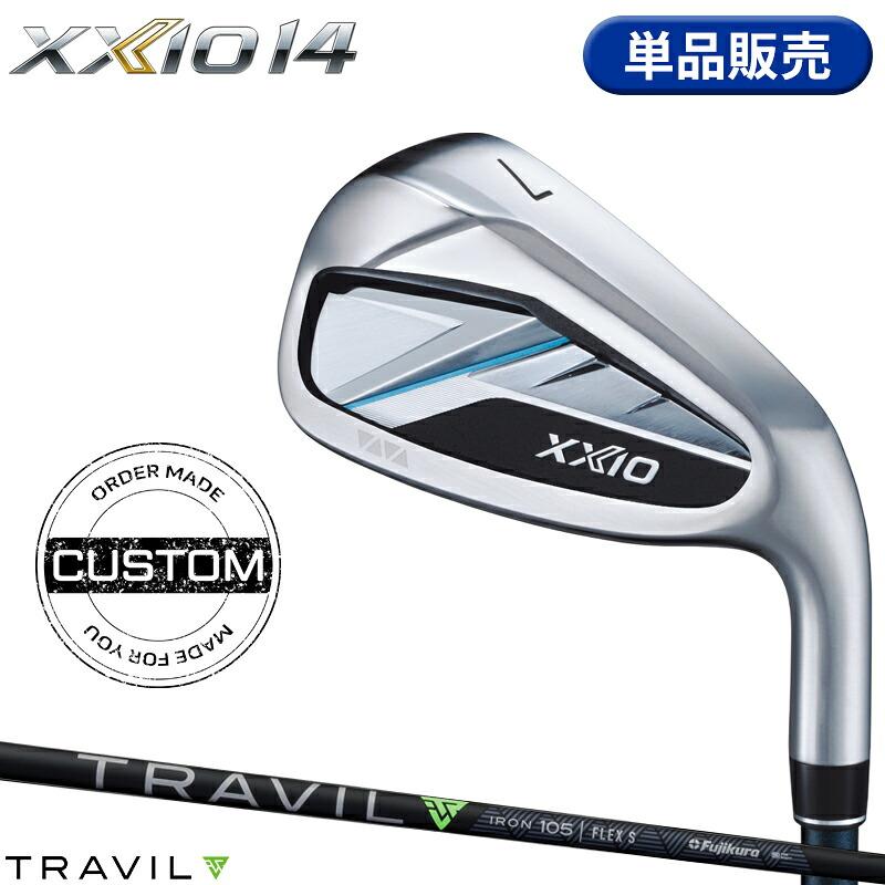 XXIO カスタム 右打用 ダンロップ ゼクシオ14 単品アイアン フジクラ 