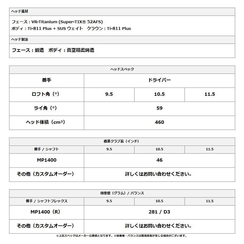 XXIO カスタム 左打用 ダンロップ ゼクシオ14 ドライバー USTマミヤ