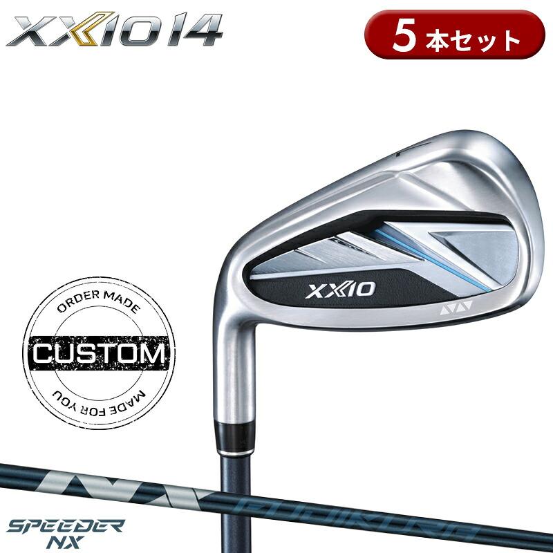 XXIO カスタム 左打用 ダンロップ ゼクシオ14 アイアンセット 5本組 