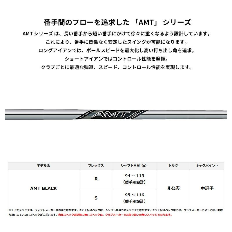 【受注生産】【正規品】 右打用 本間ゴルフ ツアーワールド Vx アイアンセット 5本組 AMT ブラック カスタムオーダー ホンマ (2026)_2