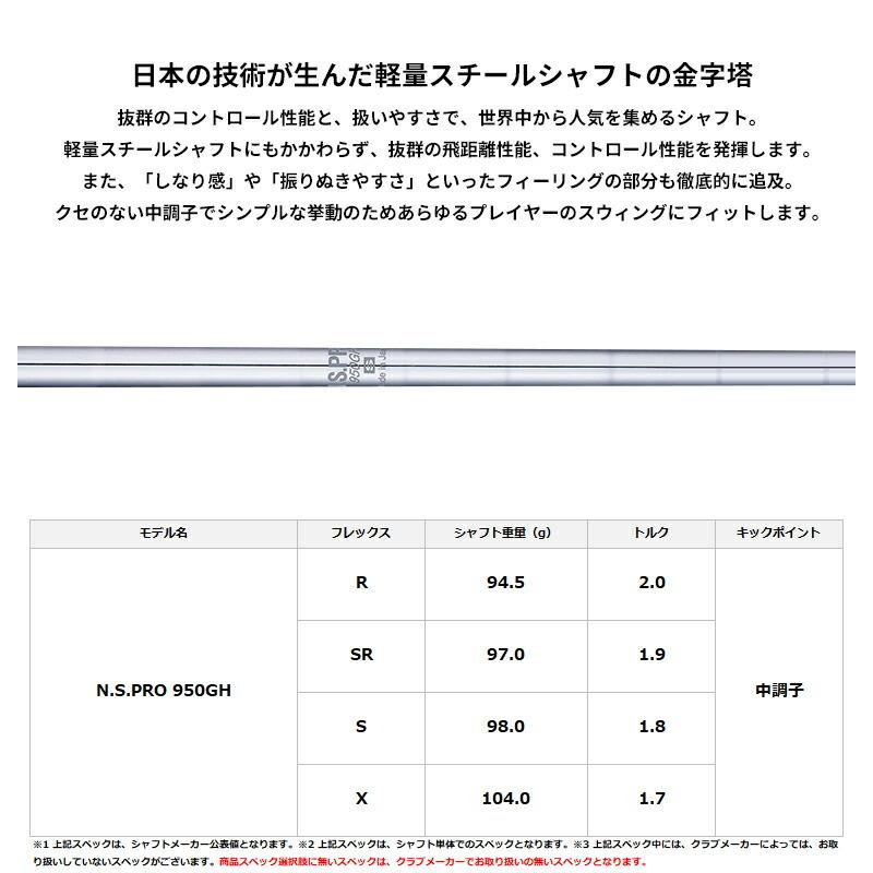 【受注生産】【正規品】 右打用 本間ゴルフ ツアーワールド Vx アイアンセット 5本組 NSプロ 950GH カスタムオーダー ホンマ (2026)_2