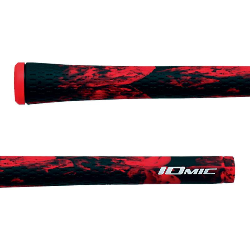 イオミック スティッキー ブラック アーミー2.3 コーラルレッド有 6本セット IOMIC（イオミック） 【取寄】イオミック グリップ スティッキー