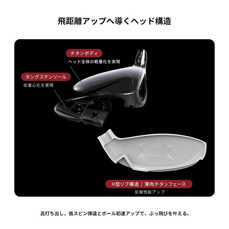 KURO（オノフ） 【即納】【正規品】 右打用 オノフ 黒 フェアウェイ
