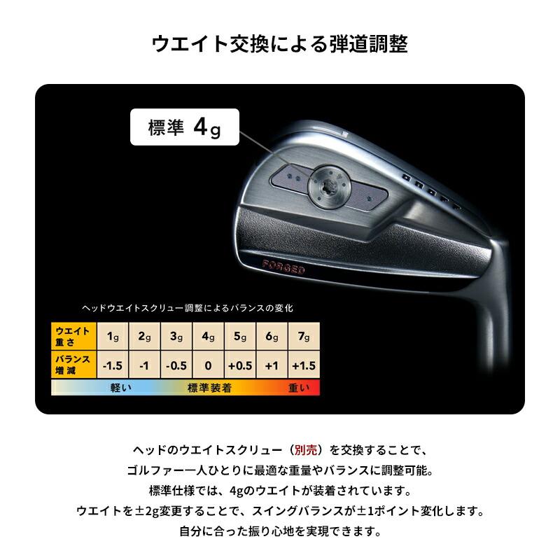 KURO（オノフ） カスタム オノフ フォージド クロ 単品アイアン 三菱