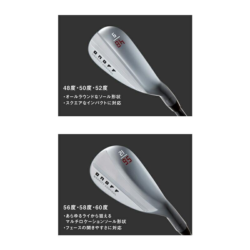 カスタム オノフ フォージド ウェッジ AMTツアーホワイト スチールシャフト ONOFF FORGED AMT TOUR WHITE_11