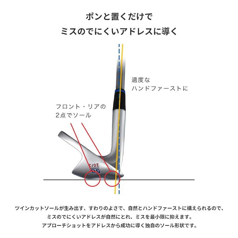 カスタム オノフ フロッグス リープ2 ウェッジ KBS ツアー スチールシャフト ONOFF FROG'S LEAP KBS TOURの画像