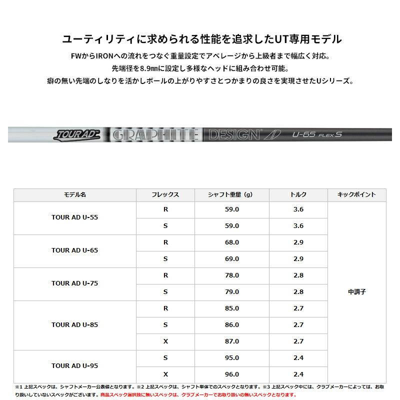 PRGR（プロギア） カスタム RS スピード ユーティリティ グラファイト