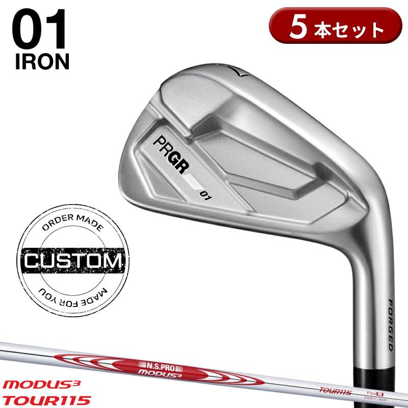 PRGR（プロギア） 【受注生産】【正規品】 右打用 01 アイアンセット 5