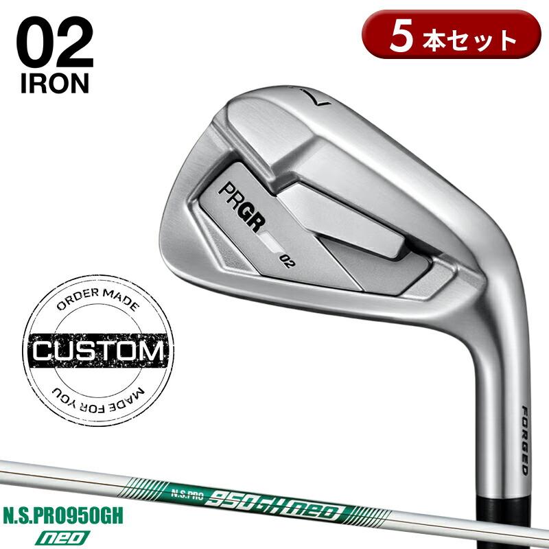 PRGR（プロギア） 【受注生産】【正規品】 右打用 02 アイアンセット 5 