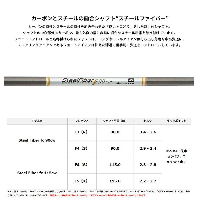 【受注生産】【正規品】 右打用 プロギア 0 ウェッジ スチールファイバー fc cw カスタムオーダー PRGR ゼロ Steel Fiber fc cw (2024)の画像