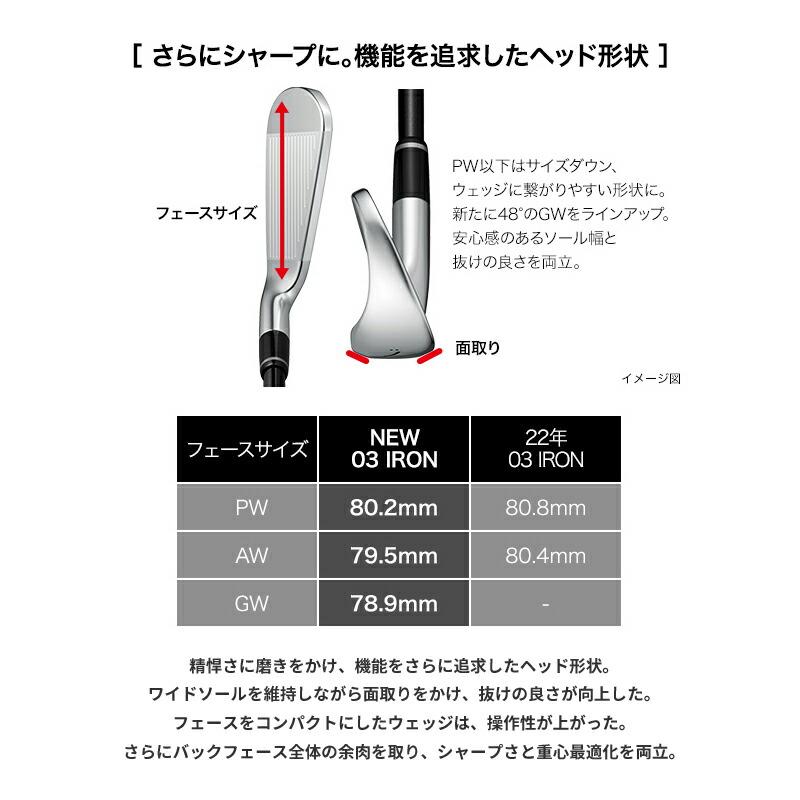 【受注生産】【正規品】 右打用 プロギア 03 単品アイアン フジクラ トラヴィル カスタムオーダー PRGR ゼロサン TRAVIL(トラビル)の画像