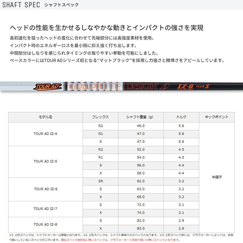 SRIXON カスタム スリクソン ドライバー用スリーブ付きシャフト SRIXON カスタム スリクソン ドライバー用スリーブ付きシャフト