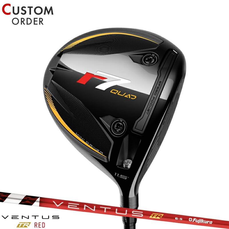 R7 QUAD 11.5度 ベンタスtrレッド TaylorMade（テーラーメイド） カスタム r7 クアッド ミニドライバー