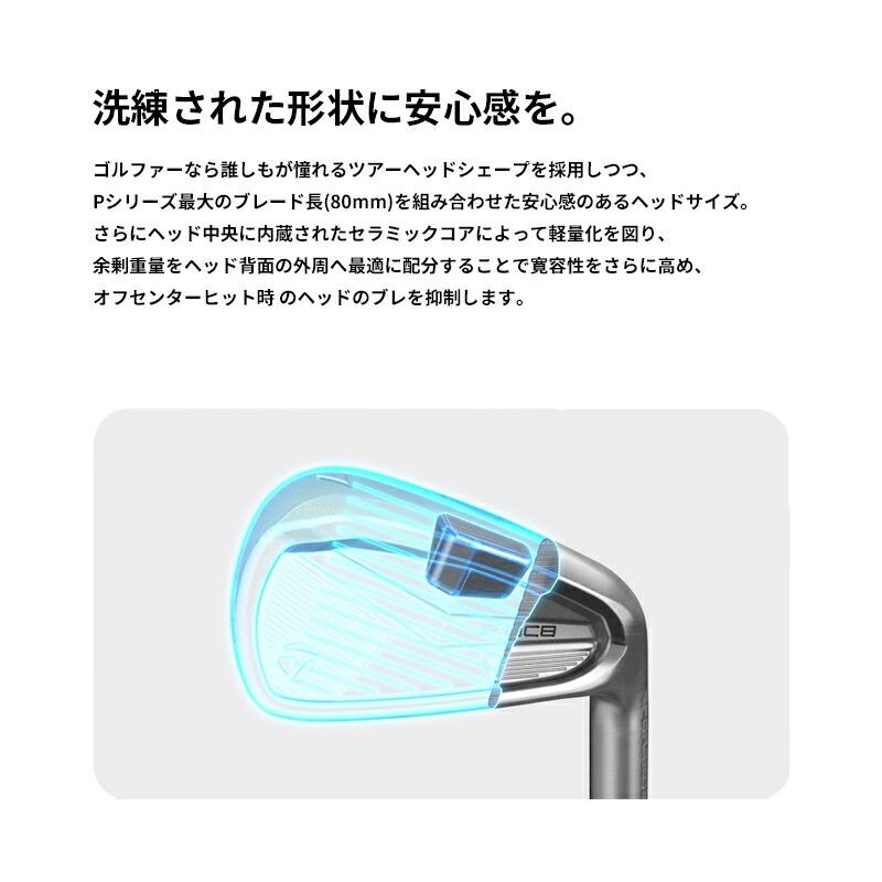 P700シリーズ カスタム テーラーメイド P8CB 単品アイアン NSプロ