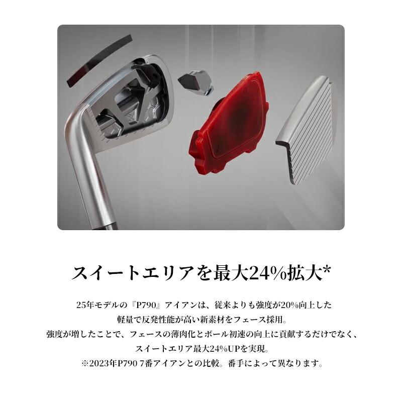 P700シリーズ カスタム テーラーメイド P790 アイアンセット 5本組