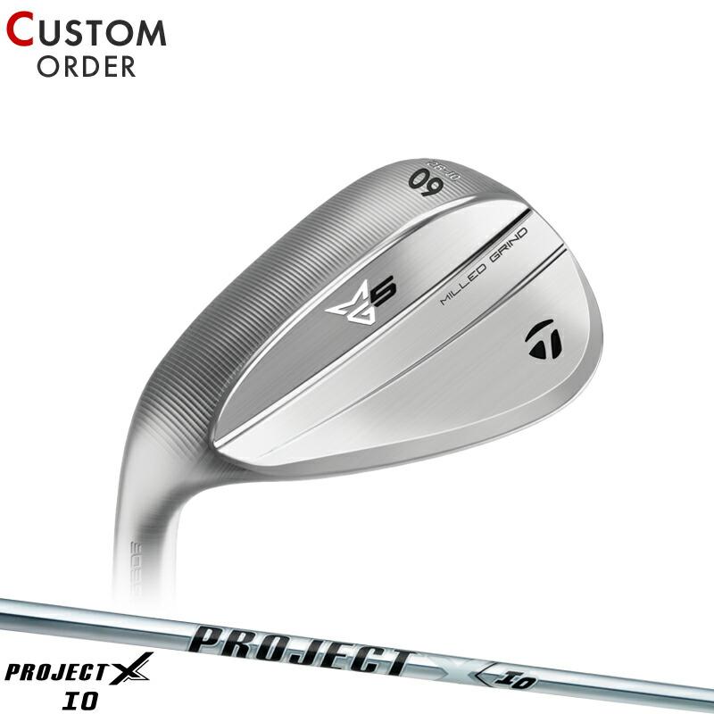 メーカーカスタムクラブ テーラーメイド MG5 ミルド グラインド 5 ウェッジ 左用 PROJECT X スチールシャフト 日本正規品 TaylorMade 軟鉄鍛造 MILLED GRIND カスタム 左用 テーラーメイド MG5 ミルドグラインド